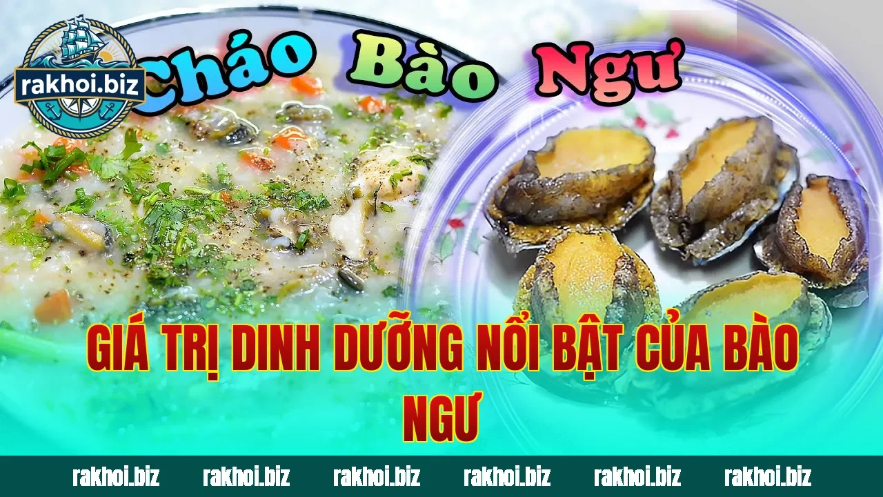 Giá trị dinh dưỡng nổi bật của bào ngư
