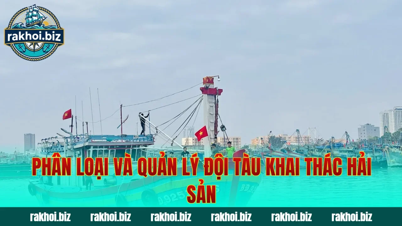 Phân loại và quản lý đội tàu khai thác hải sản