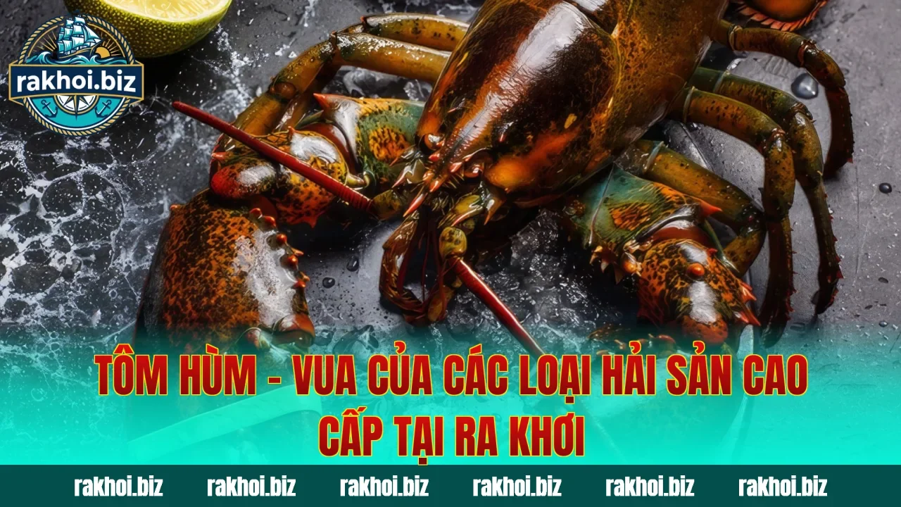 Tôm Hùm – Vua Của Các Loại Hải Sản Cao Cấp Tại Ra Khơi